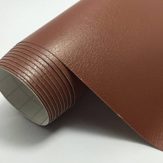 Folie auto DECO - Maron Leather (100 x 45cm) - - Roveli