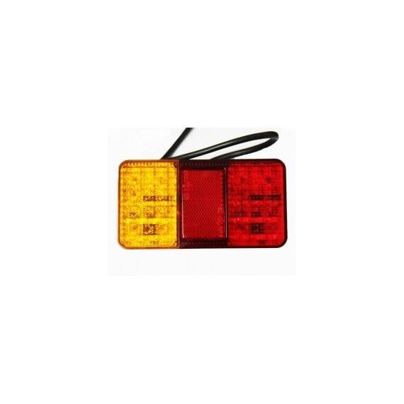 Lampa auto  pentru remorca cu 40 leduri cu 3 functii , stg./dr. , 12V , 150 x 80 x 26 mm , 1 buc. - - Roveli