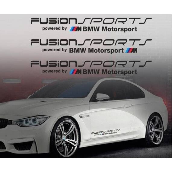 Sticker auto model BMW FUSION (set 3 buc.) - - Roveli