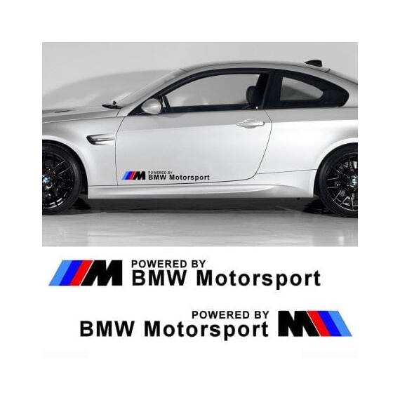 Sticker auto laterale BMW MOTORSPORT (set 2 buc.) - - Roveli