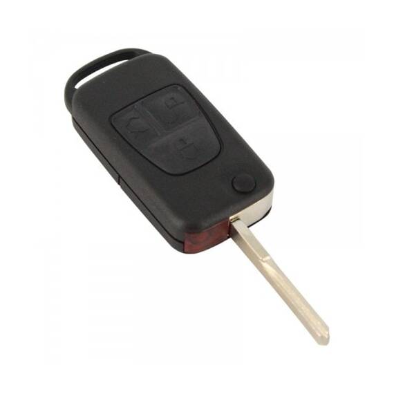 Mercedes-Benz - Carcasa cheie tip briceag 3 butoane, lama 2 piste - - Roveli