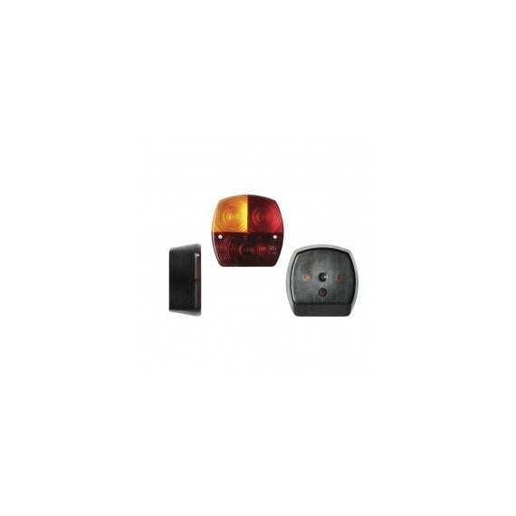 Lampa auto pentru remorca partea Stanga 12/24V 115x115x50mm fara lampa numar , 1 buc. - - Roveli