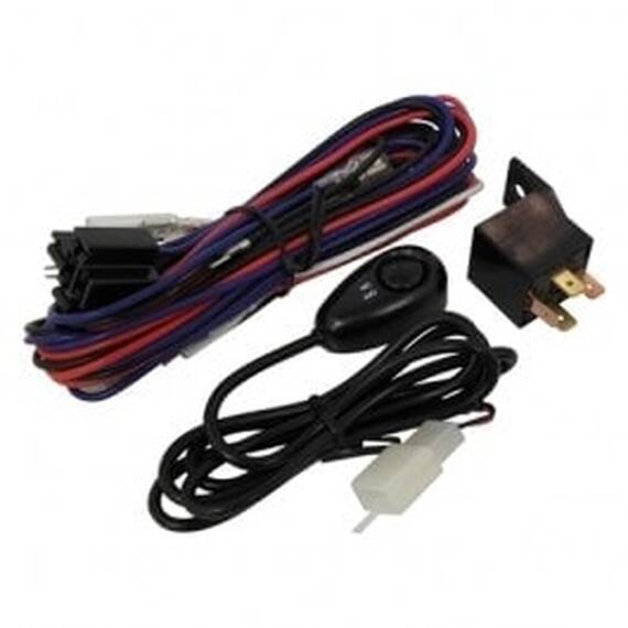 Set cablaj auto Carpoint pentru proiectoare de ceata sau drum , cu comutator , releu si siguranta - - Roveli