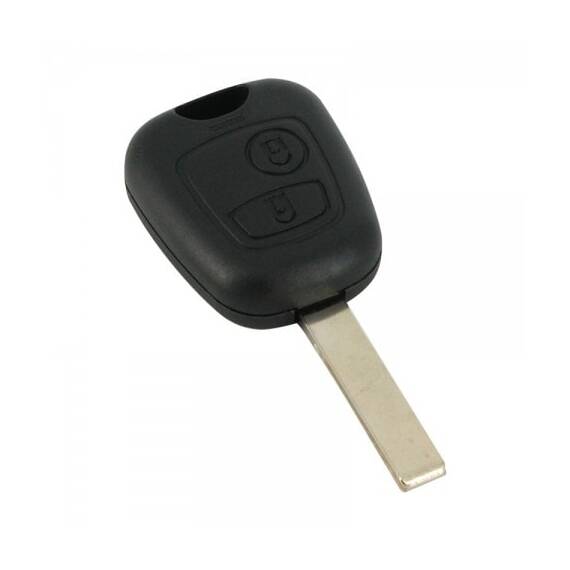 Citroen - Carcasa cheie 2 butoane cu lama hu8 (fara logo) - - Roveli