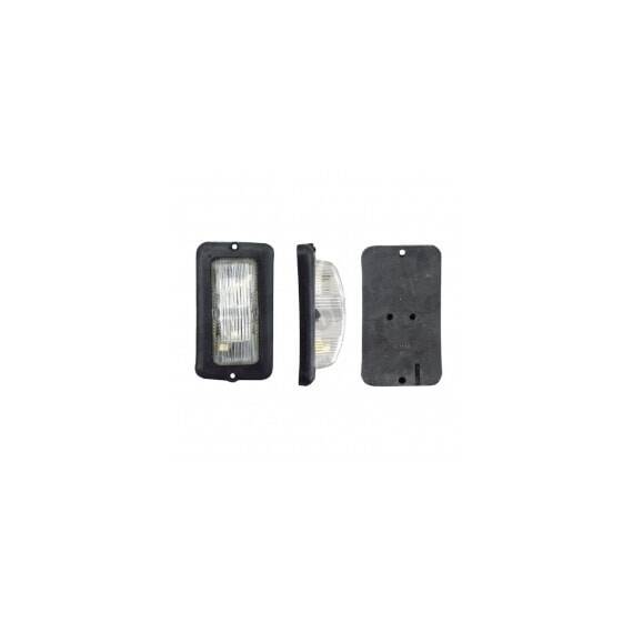 Lampa gabarit auto 12V/ 24V, dreptunghiulara Alba, 50x95x30mm , 1 buc. - - Roveli