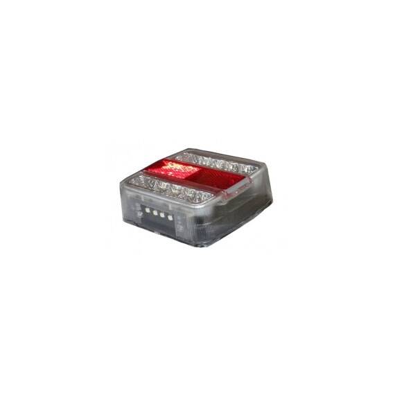 Lampa auto Carpoint pentru remorca cu 10 leduri 12V , 100x100x37mm , 1 buc. - - Roveli