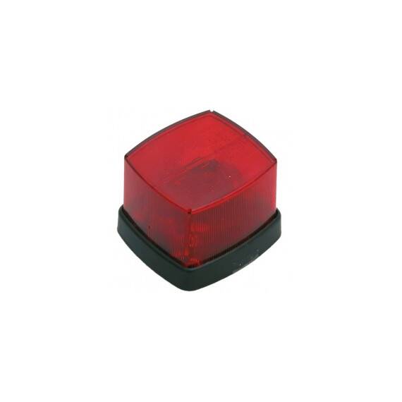 Lampa gabarit auto Carpoint 12V laterala rosie 60 x 65 mm , 2 buc. - - Roveli