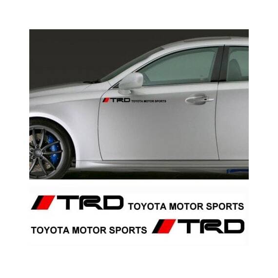 Sticker auto laterale TOYOTA (set 2 buc.) - - Roveli