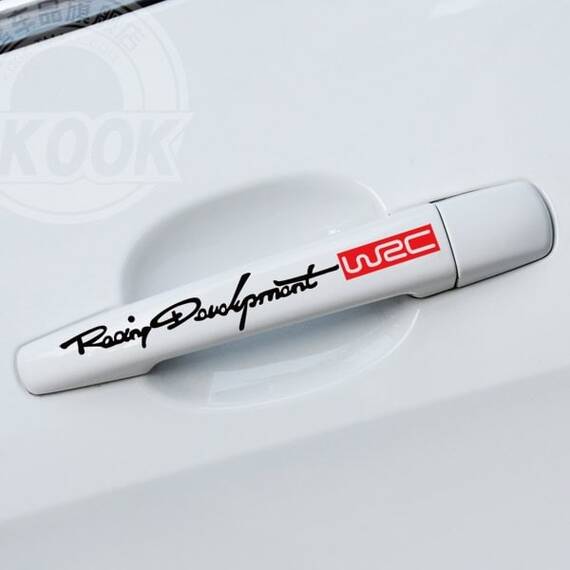 Sticker manere usa - WRC (set 4 buc.) - - Roveli