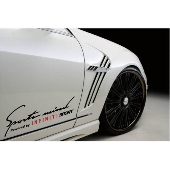 Sticker Sports Mind INFINITI (pret pe bucata) - - Roveli