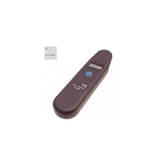 Manometru presiune aer Carpoint digital 7 bari , de plastic , lungime 145,50 mm - - Roveli