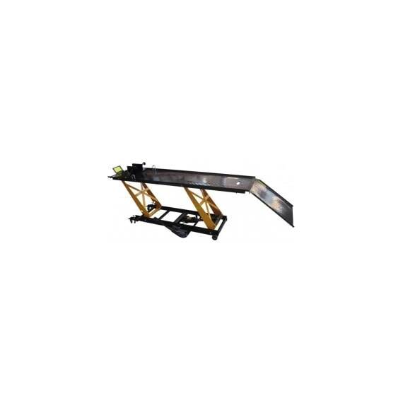 Elevator hidraulic Moto Cric hidraulic Motociclete 450 kg (1000lbs ) rampa 206x55cm - - Roveli