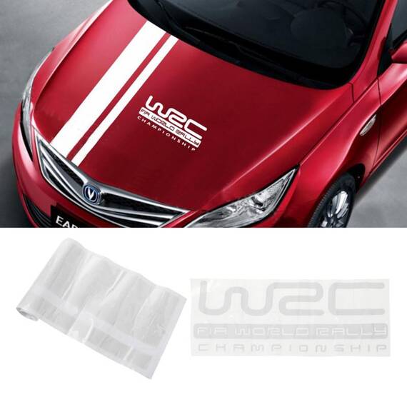 Sticker capota auto WRC - - Roveli