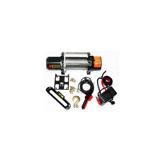 Troliu auto electric 12V profesional 3650kg - - Roveli
