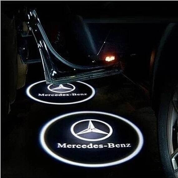 Proiectoare in portiera cu Logo Mercedes S Class W222 - 2014 - 2017 - - Roveli