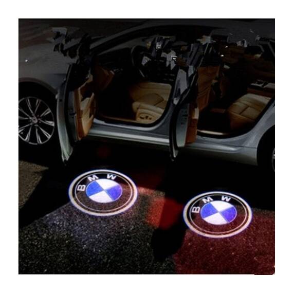 Proiectoare in portiera cu Logo BMW Seria 3, 5, 6, 7, Z, x3, x5, x6, GT - - Roveli