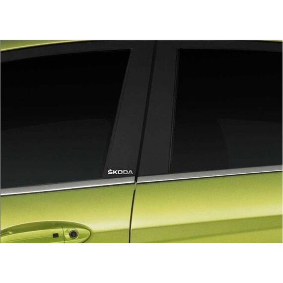 Stickere stalpi usa CHROME - SKODA (set 2 buc.) - - Roveli