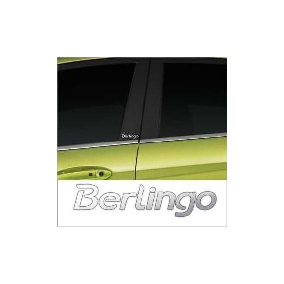 Stickere stalpi usa CHROME - BERLINGO (set 2 buc.) - - Roveli