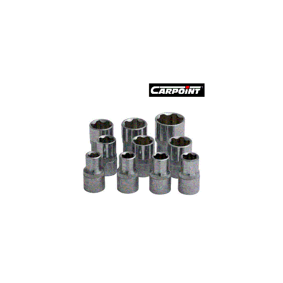Cap cheie tubulara Carpoint 1/4 6mm - - Roveli