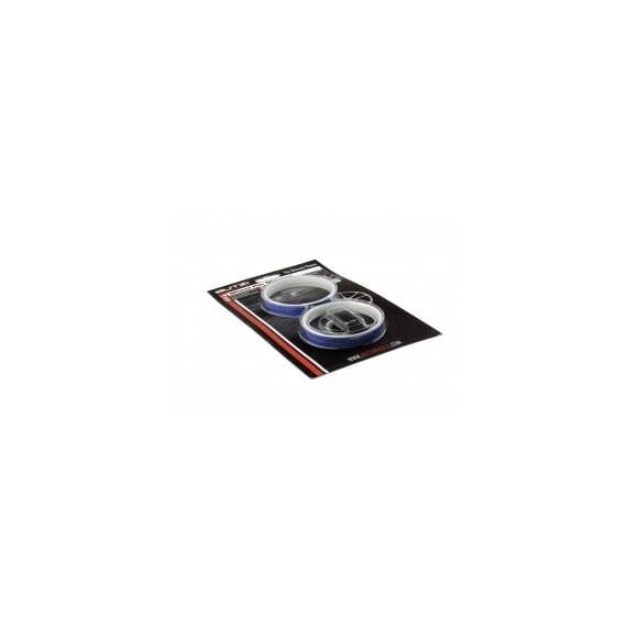 Dungi protectie jante Butzi, Ornament jante Autocolant janta culoare Albastru , 4 role 5mm x 1.7m - - Roveli
