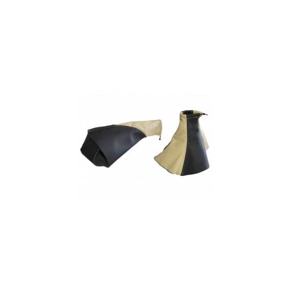 Set Manson schimbator + Manson frana mana Opel Vectra C 2002-2006, set burduf, husa piele negru+bej - - Roveli