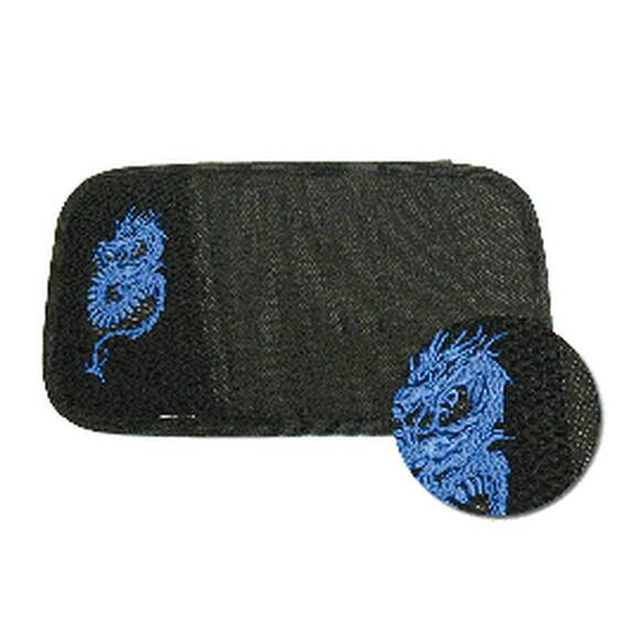 Suport auto Carpoint pentru depozitat CD-uri Dragon Albastru, 31 .0x15.0x1.0cm - - Roveli