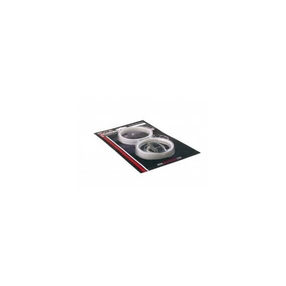Dungi protectie jante Butzi, Ornament jante Autocolant janta culoare Silver , 4 role 5mm x 1.7m - - Roveli