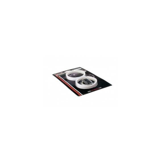 Dungi protectie jante Butzi, Ornament jante Autocolant janta culoare Alb , 4 role 5mm x 1.7m - - Roveli