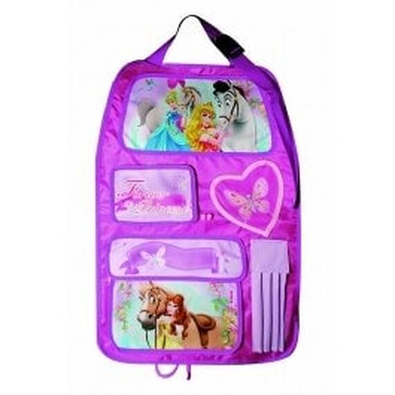 Organizator scaun auto Disney Princess pentru spatarul scaunului din fata, 40 x 60 cm - - Roveli