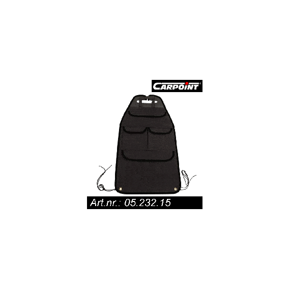 Organizator scaun auto Carpoint pentru spatarul scaunului din fata, 80 x 42 cm - - Roveli