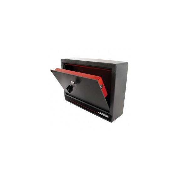 Seif auto Carpoint metalic cu 3 chei , 34 x 24 x 9 cm - - Roveli