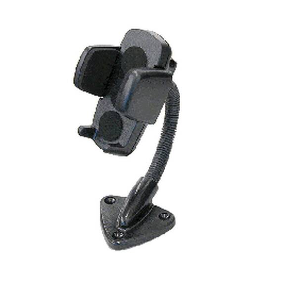Suport auto Carpoint pentru telefon cu brat flexibil , faxare cu 3 holsuruburi - - Roveli