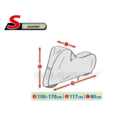 Prelata, husa exterioara Scuter S 150-170/117/80cm - - Roveli