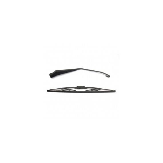 Brat stergator luneta metalic Opel Zafira A 1999-2005, cu lamela 405mm, gaura fixare 8 mm - - Roveli