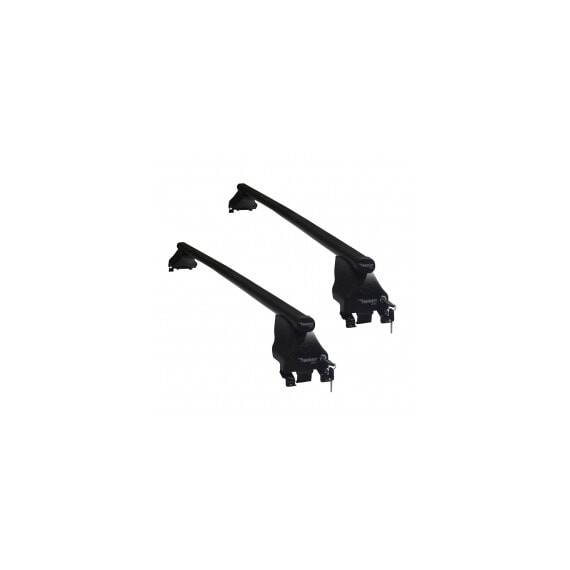 Set bare transversale portbagaj din otel marca Twinny Load TL S15, kit complet cu bare, suporti si antifurt cu cheie - - Roveli