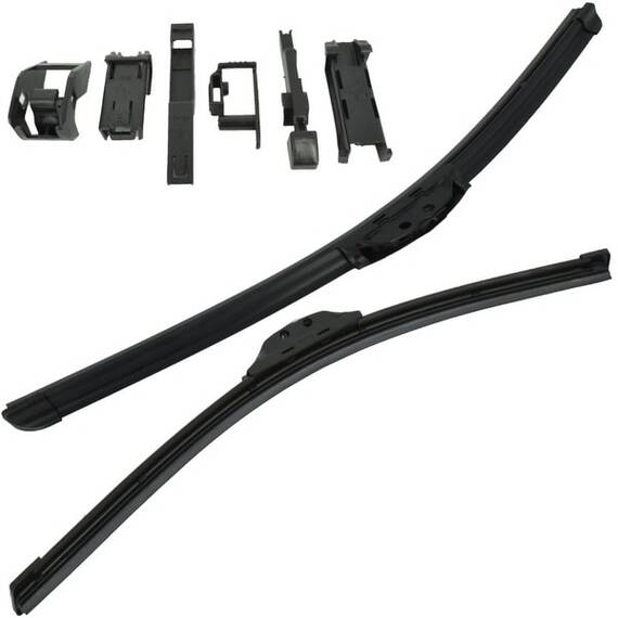 Stergator parbriz FLAT "All Season" cu 7 adaptoare - 24" (600 mm) - - Roveli