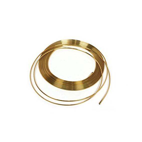 Ornament cromat adeziv - latime 4mm - AURIU - - Roveli