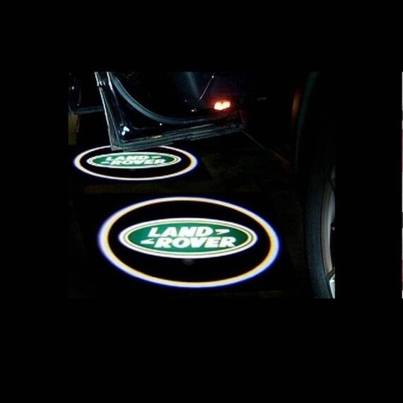 Proiectoare in portiera cu logo LAND ROVER - NOU! 5 Watt (set 2 buc) - - Roveli