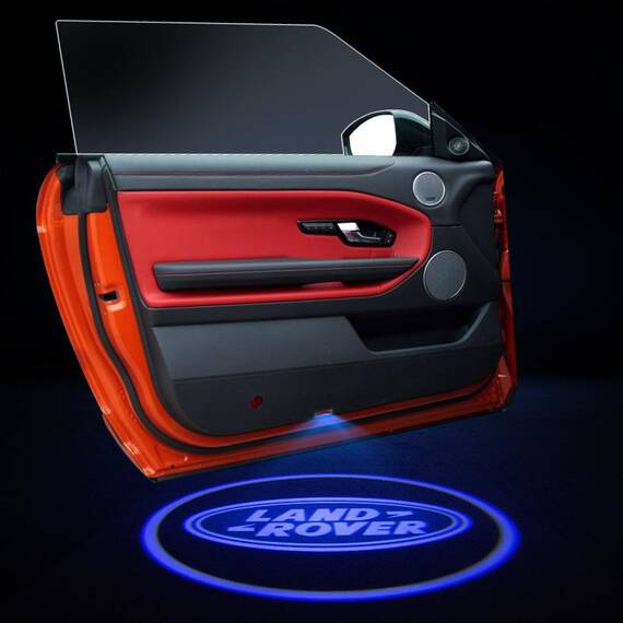 Proiectoare in portiera cu logo FORD - NOU! 5 Watt (set 2 buc) - - Roveli