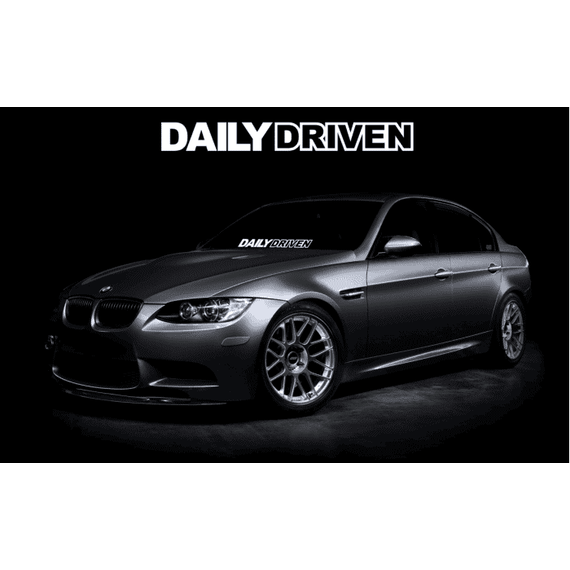 Sticker parbriz DailyDriven - - Roveli