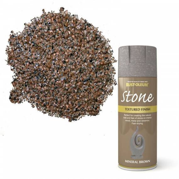 Spray Premium Texturat MINERAL BROWN (400ml) - - Roveli
