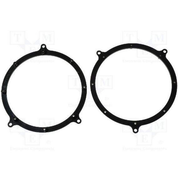 Inele adaptoare difuzoare 165mm; Audi A3 spate, Audi A4 usi spate - - Roveli