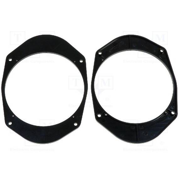 Inele adaptoare difuzoare 165mm; Ford Fiesta usi, Ford Focus usi; Ford Ka - - Roveli
