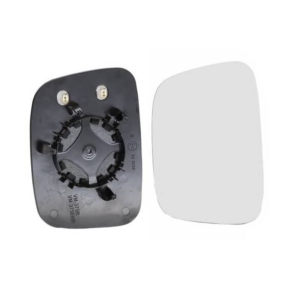 Geam oglinda exterioara Vw T5 2003-2009  Caddy 3/Life 2004-06.2010 dreapta   convexa  sticla crom   cu incalzire - BAV-9568557M - - Roveli