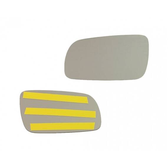 Geam oglinda Seat Ibiza 6K Vw Golf 3 Golf 4 Cabrio Vento   sticla oglinda Stanga   fixare cu banda adeziva - BAV-9538545E - - Roveli