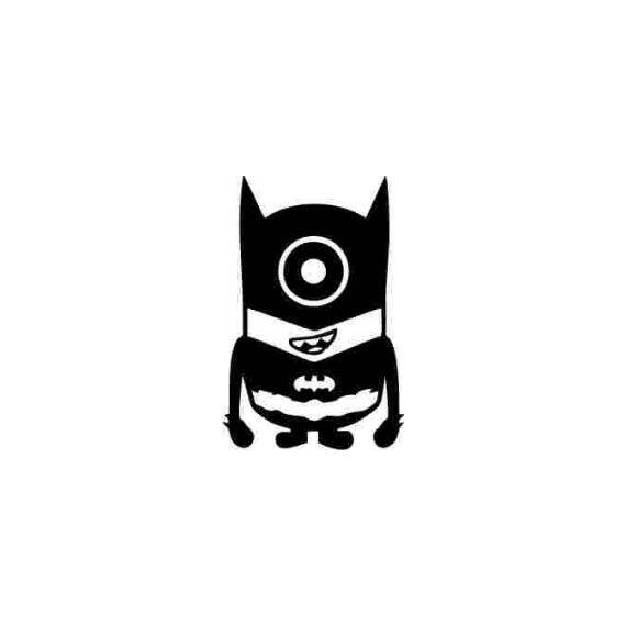 Stickere auto Minion batman - - Roveli