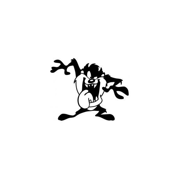 Stickere auto Taz - - Roveli