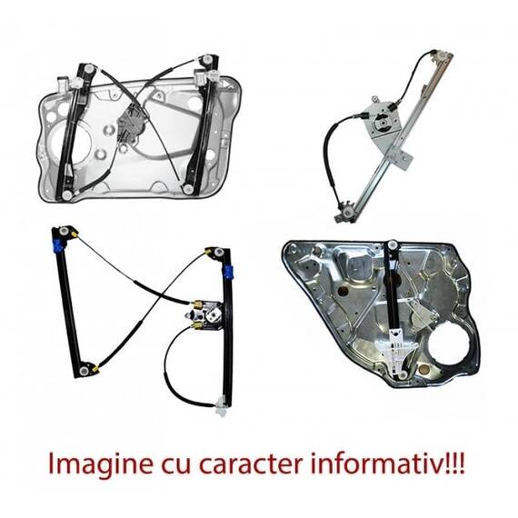 Macara geam electrica Nissan Micra K11, 02.98-02.03 Fata Stanga , cu motoras - - Roveli
