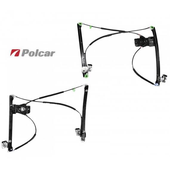 Macara geam Vw Polo 6N1 Hatch 3 usi  manuala- fata dreapta 1994-1999 - BA-9524PSM2 - - Roveli