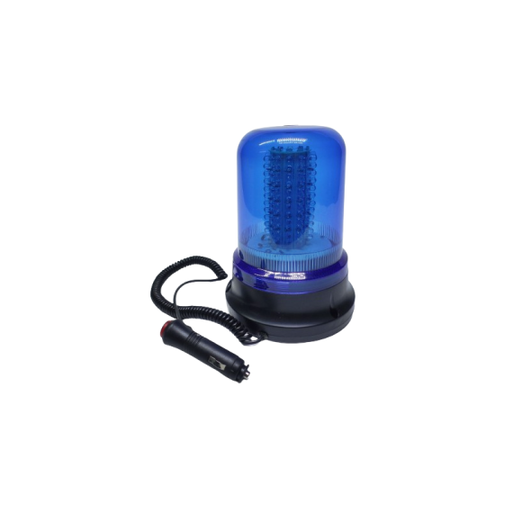 Girofar cu magnet 51066 cu 120 LED Albastru 12V - GMLA1020 - - Roveli